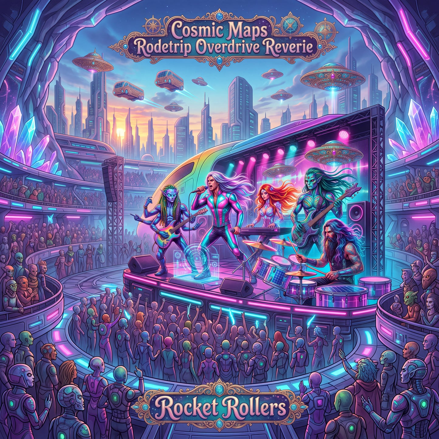 Cosmic Maps Rodetrip Overdrive Reverie